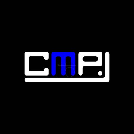 Ilustración de CMP letter logo creative design with vector graphic, CMP simple and modern logo. - Imagen libre de derechos