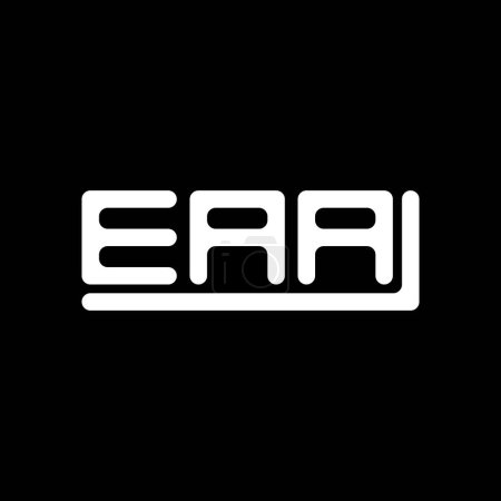 Téléchargez les illustrations : EAA letter logo creative design with vector graphic, EAA simple and modern logo. - en licence libre de droit