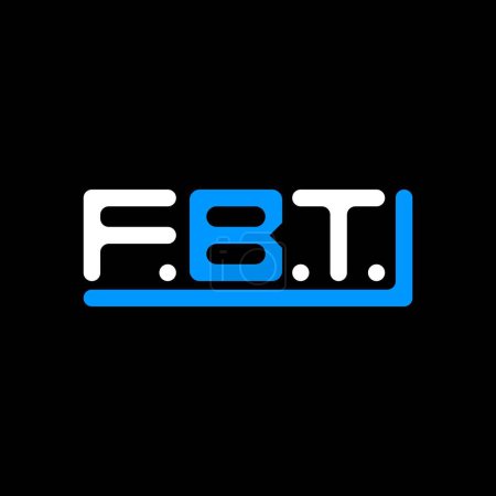 Téléchargez les illustrations : Logo lettre FBT design créatif avec graphique vectoriel, logo simple et moderne FBT. - en licence libre de droit