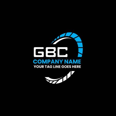 Téléchargez les illustrations : Logo lettre GBC design créatif avec graphique vectoriel, logo simple et moderne GBC. GBC design alphabet luxueux - en licence libre de droit