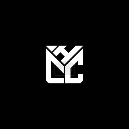 Illustration for HCC letter logo vector design, HCC simple and modern logo. HCC luxurious alphabet design - Royalty Free Image