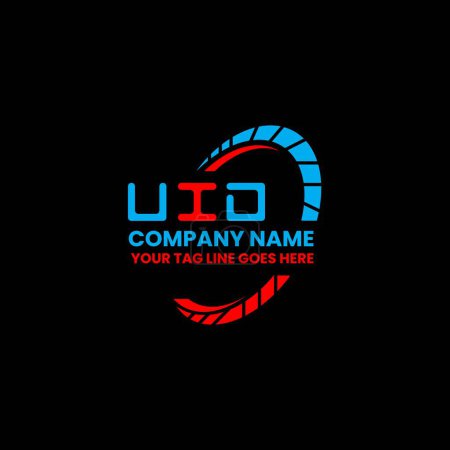 Téléchargez les illustrations : UID lettre logo vectoriel design, UID logo simple et moderne. Design alphabet luxueux UID - en licence libre de droit