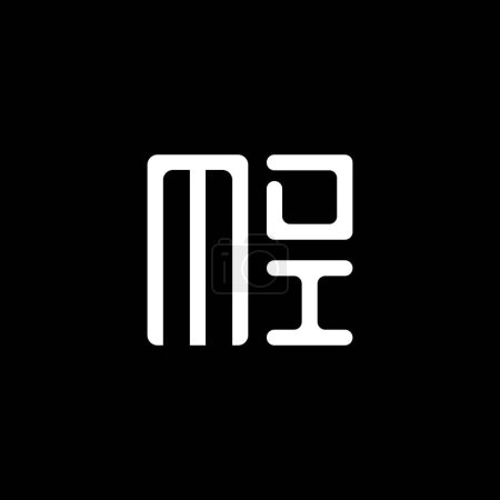 Téléchargez les illustrations : MDI lettre logo vectoriel design, MDI logo simple et moderne. MDI design alphabet luxueux - en licence libre de droit