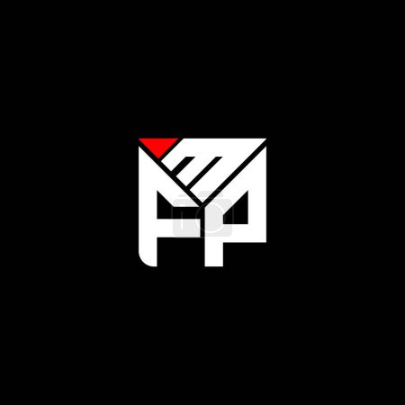 Illustration for MFP letter logo vector design, MFP simple and modern logo. MFP luxurious alphabet design - Royalty Free Image