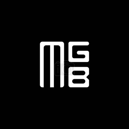 Téléchargez les illustrations : Conception vectorielle de logo de lettre de MGB, logo simple et moderne de MGB. MGB design alphabet luxueux - en licence libre de droit