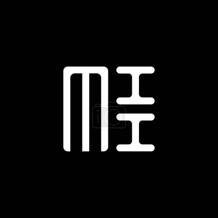 Ilustración de Diseño del vector del logotipo de la letra MII, logotipo simple y moderno MII. Diseño de alfabeto de lujo MII - Imagen libre de derechos