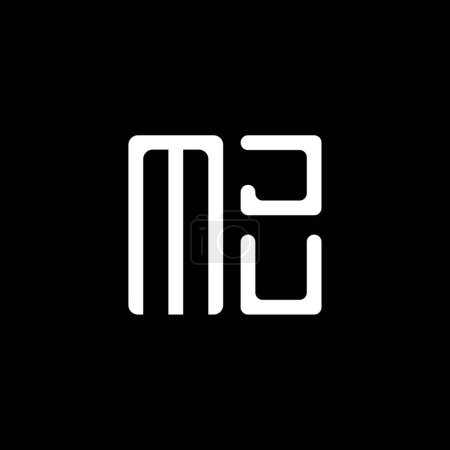 Téléchargez les illustrations : MJU lettre logo vectoriel design, MJU logo simple et moderne. MJU design alphabet luxueux - en licence libre de droit