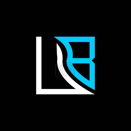 Ilustración de Diseño del vector del logotipo de la letra UB, logotipo simple y moderno de UB. Diseño de alfabeto de lujo UB - Imagen libre de derechos