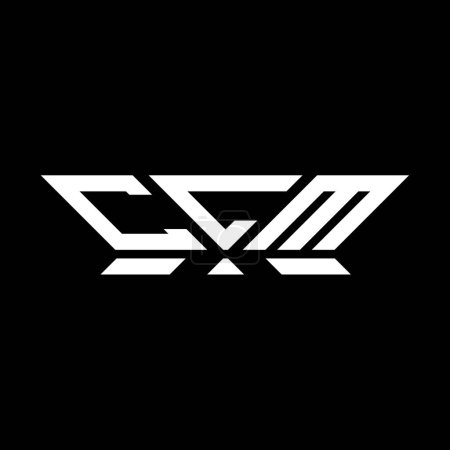 CLM Letter Logo Vektordesign, CLM einfaches und modernes Logo. CLM luxuriöses Alphabet-Design  