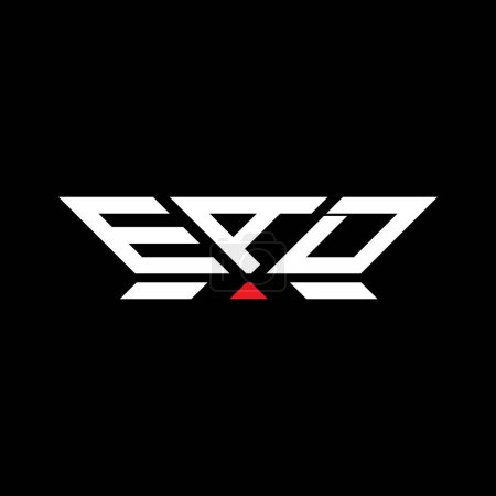 EAD Letter Logo Vektor Design, EAD einfaches und modernes Logo. Luxuriöses Alphabet-Design bei EAD  