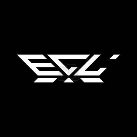 Illustration for ELL letter logo vector design, ELL simple and modern logo. ELL luxurious alphabet design - Royalty Free Image