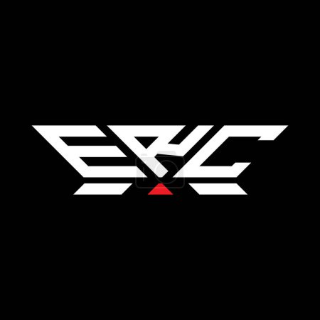 ERC letter logo vector design, ERC simple and modern logo. ERC luxurious alphabet design  