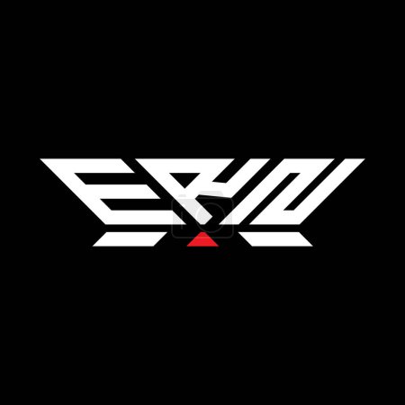 ERN letter logo vector design, ERN simple and modern logo. ERN luxurious alphabet design  