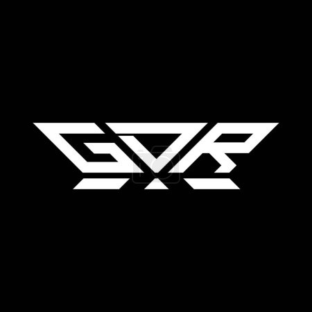 GDR letter logo vector design, GDR simple and modern logo. GDR luxurious alphabet design  