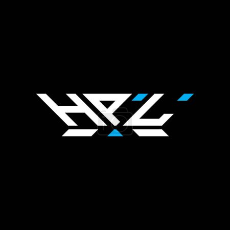 Illustration for HPL letter logo vector design, HPL simple and modern logo. HPL luxurious alphabet design - Royalty Free Image