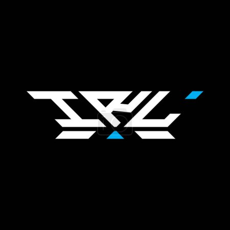 IRL letter logo vector design, IRL simple and modern logo. IRL luxurious alphabet design  