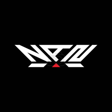 NAN letter logo vector design, NAN simple and modern logo. NAN luxurious alphabet design  
