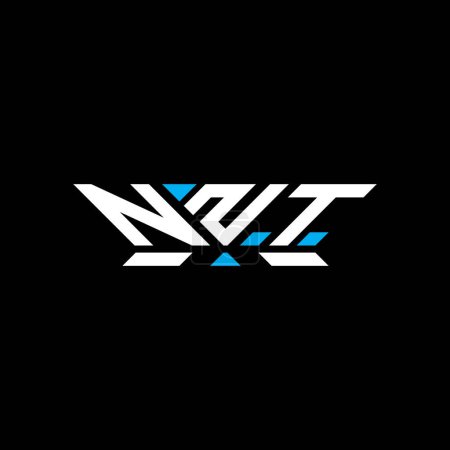 NNT lettre logo vectoriel design, NNT logo simple et moderne. NNT design alphabet luxueux  