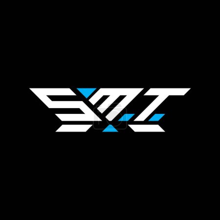 SMT letter logo vector design, SMT simple and modern logo. SMT luxurious alphabet design  