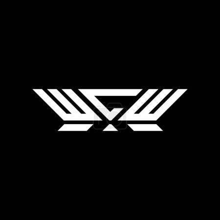 Diseño del vector del logotipo de la letra WLW, logotipo simple y moderno WLW. Diseño de alfabeto de lujo WLW  