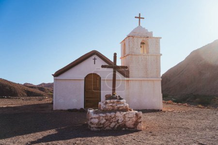 San Isidro church in San Pedro de Atacama, Chile