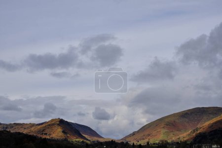Foto de Vistas a la montaña cerca del lago Grasmere, Inglaterra - Imagen libre de derechos
