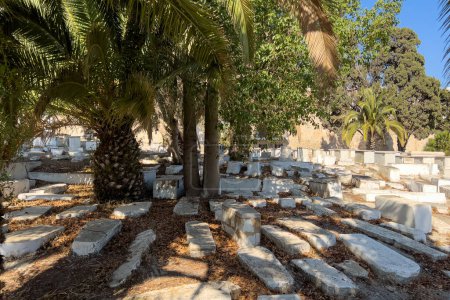 Foto de Un antiguo cementerio judío en la ciudad de Tanger, Marruecos - Imagen libre de derechos