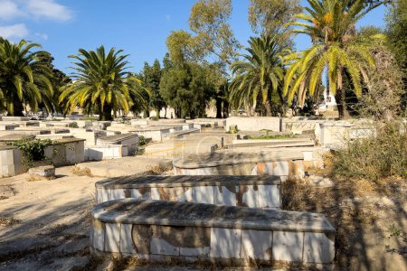 Foto de Un antiguo cementerio judío en la ciudad de Tanger, Marruecos - Imagen libre de derechos