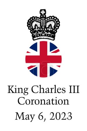 Illustration for King Charles III Coronation. Charles of Wales becomes King of England in London, United Kingdom at May 6, 2023: Toronto, Ontario, Canada  March 27, 2023 - Royalty Free Image