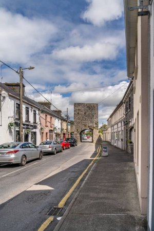 Photo for Athenry town wall medieval gate in Ireland - Royalty Free Image