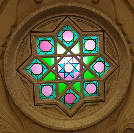 Téléchargez les photos : Design d'intérieur Mosquée Nabvi Madeena - en image libre de droit