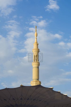 Foto de Minarete - mezquita nabvi - Madeena - Imagen libre de derechos