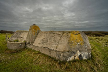 Photo for German bunkers at Utah Beach France. - Royalty Free Image