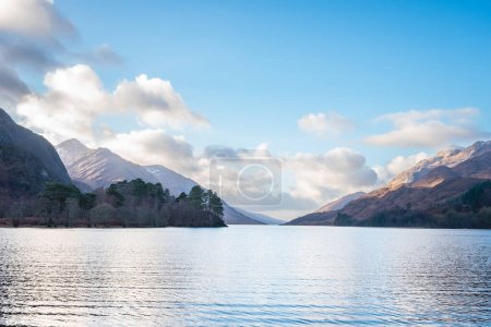 Photo for A  peaceful morning at Loch Shiel, Glenfinnan, Scotland. - Royalty Free Image