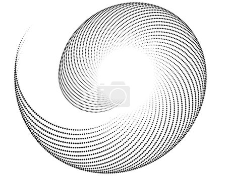 Téléchargez les photos : Eléments de design. Vague de nombreuses lignes violettes cercle anneau. Rayures verticales ondulées abstraites sur fond blanc isolées. Illustration vectorielle SPE 10. Ondes colorées avec lignes créées à l'aide de Blend Tool - en image libre de droit