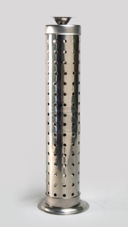 Incense Stick Holder, Agarbatti Stand, Stainless Steel Incense Stick Holder Agarbatti Stand Ideal for Home, Office, Temple Use. Silver color.