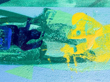 Foto de Grunge paint concrete wall texture or background - Imagen libre de derechos