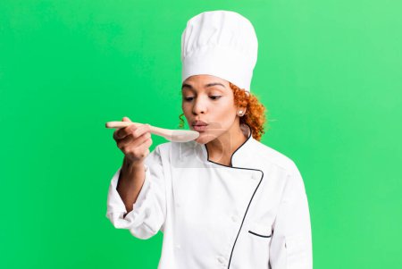 Photo for Red hair pretty chef woman - Royalty Free Image