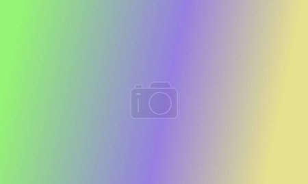 Foto de Fondo de ilustración de color degradado simple verde, púrpura y amarillo - Imagen libre de derechos
