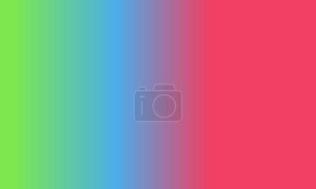 Design simple blue,green and red gradient color illustration background very cool