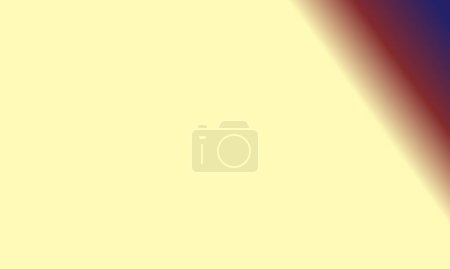 Foto de Diseño simple pastel amarillo, azul marino y granate degradado color ilustración fondo muy fresco - Imagen libre de derechos