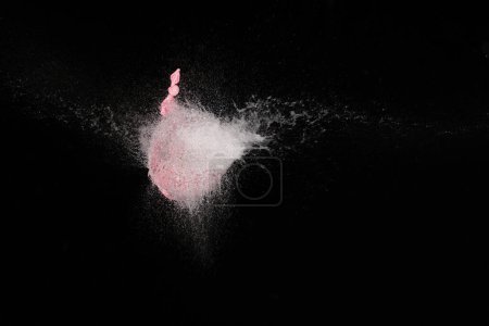 Photo for High speed photography. air balloon explosion - Royalty Free Image