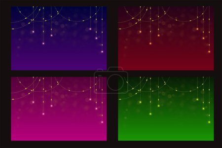Illustration for Happy colorful Diwali backgrounds - Royalty Free Image