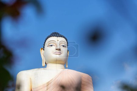 Photo for Great Buddha in Kande Vihara, the major Buddhist temple in Kalutara, Sri Lanka - Royalty Free Image