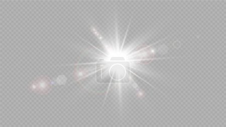 Photo for Vector transparent sunlight special lens flare light effect. - Royalty Free Image