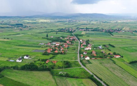 Beautiful panorama in the village of Dumnic Municipality Podujev