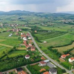 Beautiful panorama in the village of Dumnic Municipality Podujev