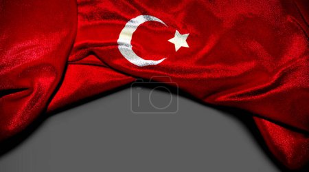 Turkey flag template background. Country flag wallpaper