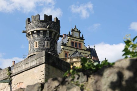 Photo for A detail and a tower of castle Frydlant, Czech republic - Royalty Free Image