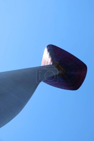 Foto de Antorcha Olímpica en Barcelona, España - Imagen libre de derechos
